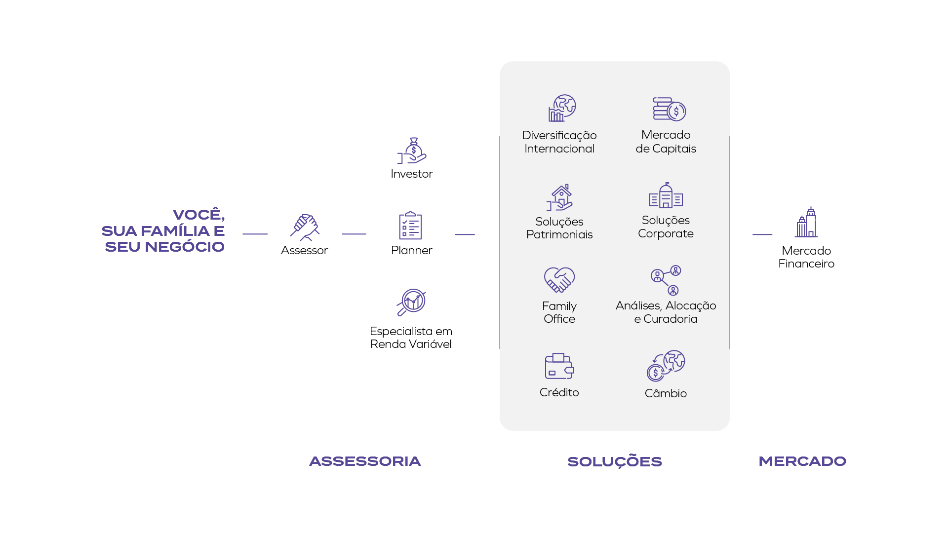 Ecossistema de Assessoria Monte Bravo